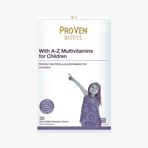 ProVen Biotics with A-Z Multivitamin for Children 30 Chewable Tablets