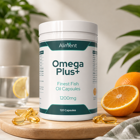Omega Plus Finest Fish Oil Capsules 120 Capsules