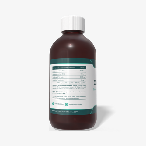 Omega Plus Finest Fish Oil Liquid 225ml