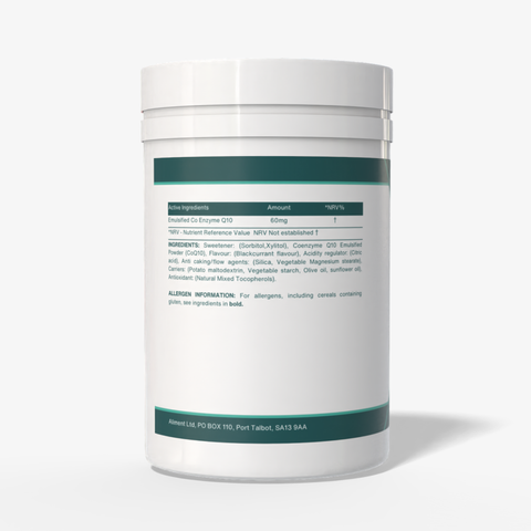 CoQ10 Chewable Tablets | 60mg Coenzyme Q10