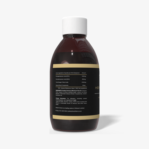 High Strength Fish Oil Liquid 225ml