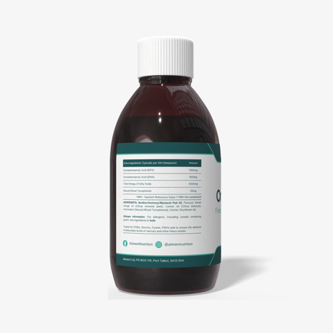 Omega Plus Finest Fish Oil Liquid 225ml