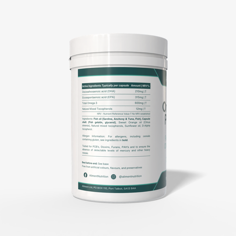 Omega Plus Finest Fish Oil Capsules 120 Capsules
