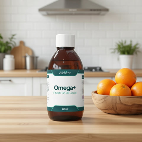 Omega Plus Finest Fish Oil Liquid 225ml