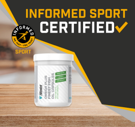 Omega Plus Finest Fish Oil Capsules Achieves Informed Sport Certification